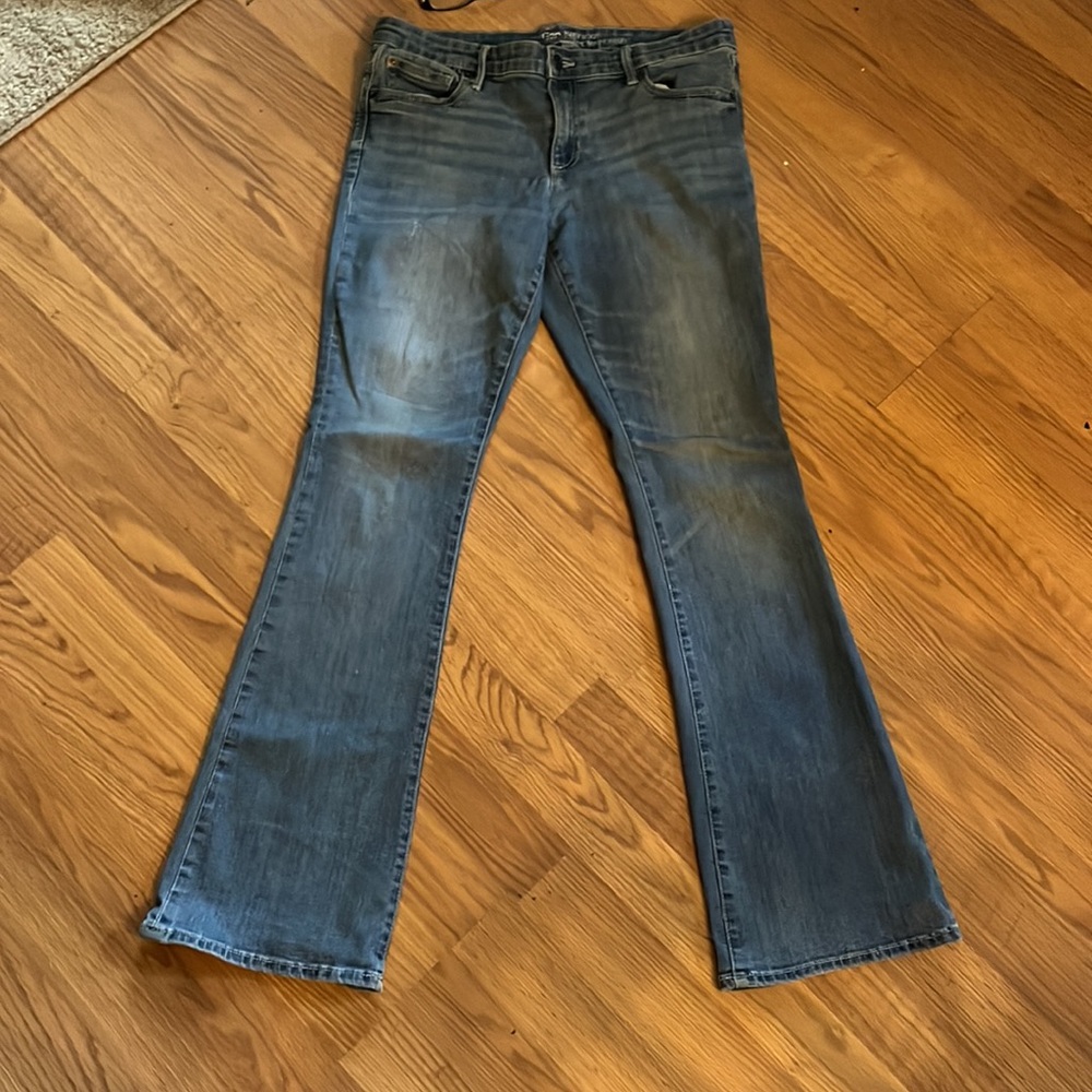 Gap Baby Boot medium wash lightly distressed size 12